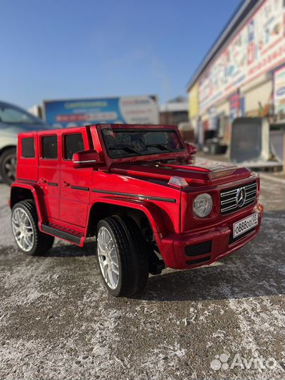 Детский электромобиль mercedes benz amg гелик