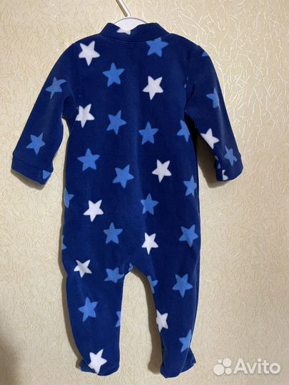 Комбинезон флисовый 80 детский