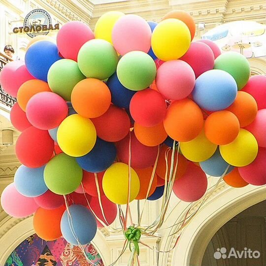 Шары гелиевые, воздушные, свадьба, юбилей