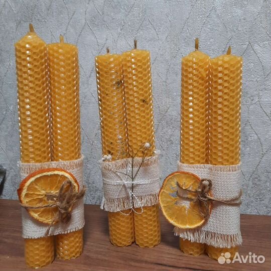 Набор свечи из вощины
