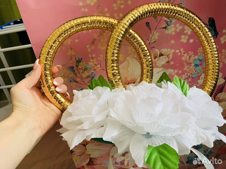 Свадебные украшения на автомобили