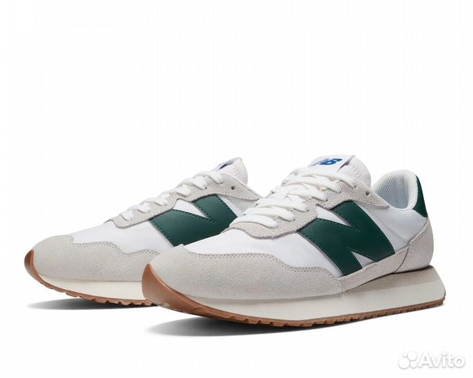 Оригинал NEW balance 237 Мужские кроссовки белый