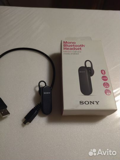 Bluetooth гарнитура sony