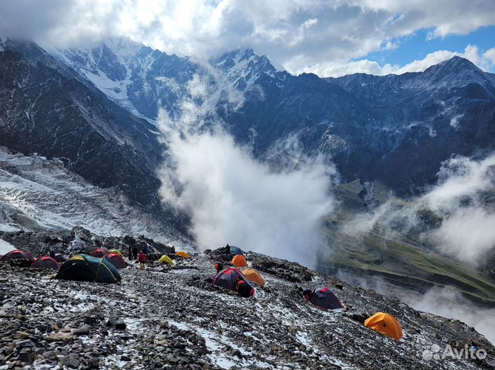 Восхождение на Казбек с юга