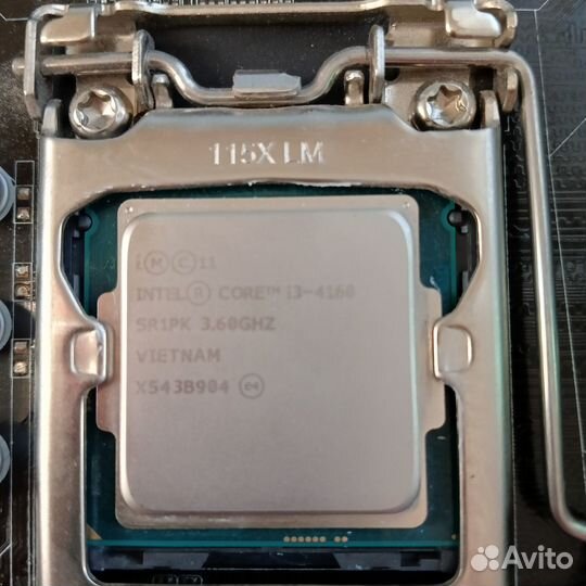 Asus B85M-G+Intel Core I3-4160+4Gb DDR3-1600Mz