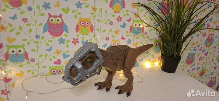 Динозавры jurassic world тирекс