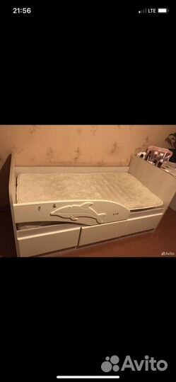 Детская кровать С матрасом