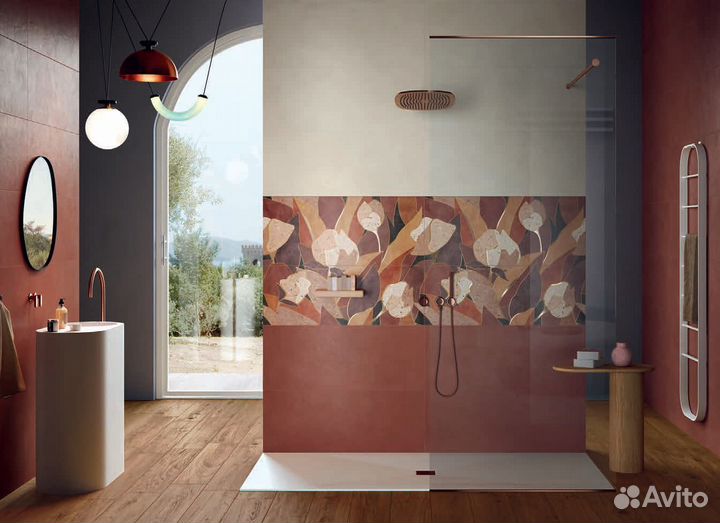 Naxos Плитка chromatica Chestnut Naxos Ret 20х120