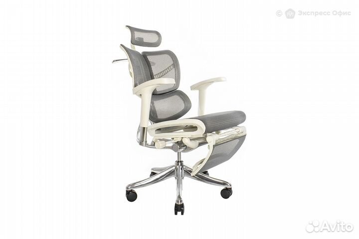 Кресло компьютерное ортопедическое c подставкой дл