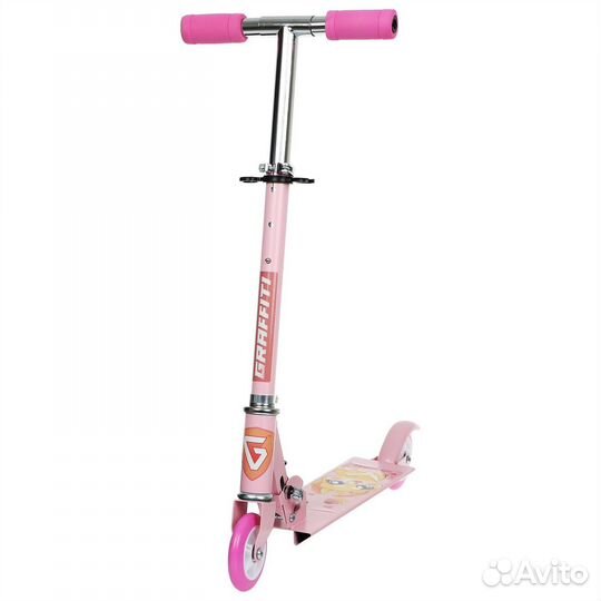 Самокат детский двухколесный для девочки