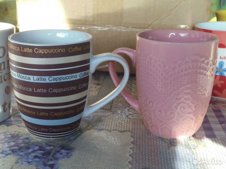 Кувшин керам 1 л + бокалы фарфорф + керам 325 г