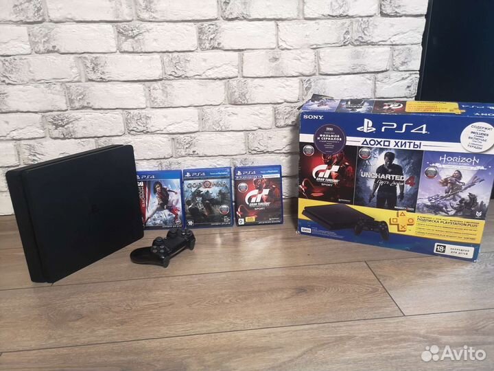 Sony playstation 4 PS4 slim 500gb бу