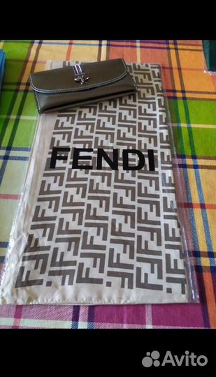 Набор кошелек+платок бренд