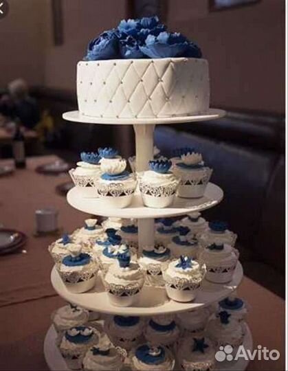 Подставка для торта, капкейков, кандибар этажерка