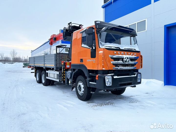 IVECO-Hongyan CQ3346HV35D с КМУ, 2024