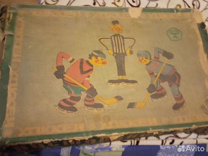 Настольная игра СССР хоккей