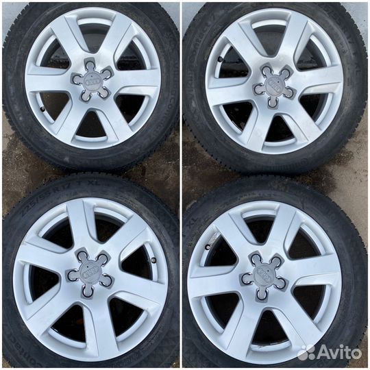 Оригинальные колеса Audi a6 зимние r17 225/55