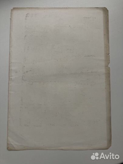 Антикварная гравюра 1855 года Франция