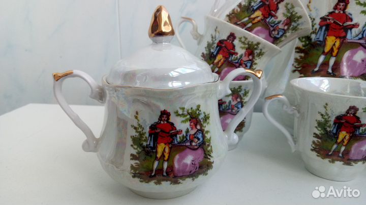 Кофейный сервиз Пастушка Польша