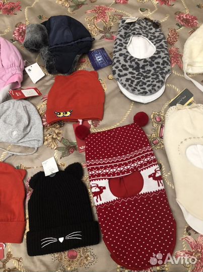 Шапка детс.для девочки и для мальчика