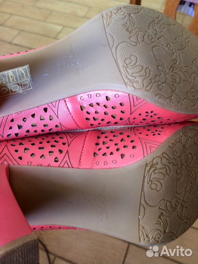 Туфли натуральная кожа 37,5