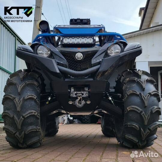 Защита днища на квадроцикл Yamaha Grizzli 550 700