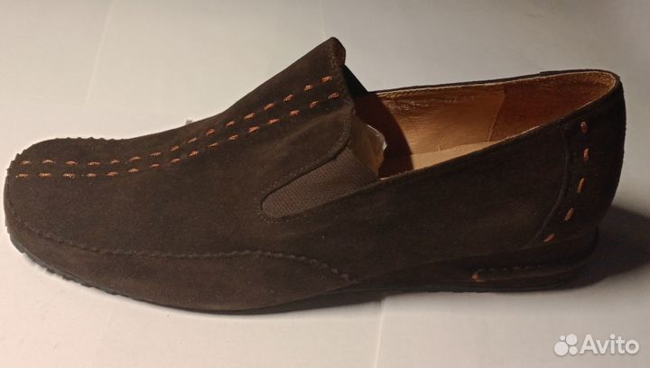 Обувь женская туфли коричневые замша р.41