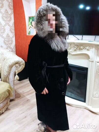 Шуба мутоновая 52 54