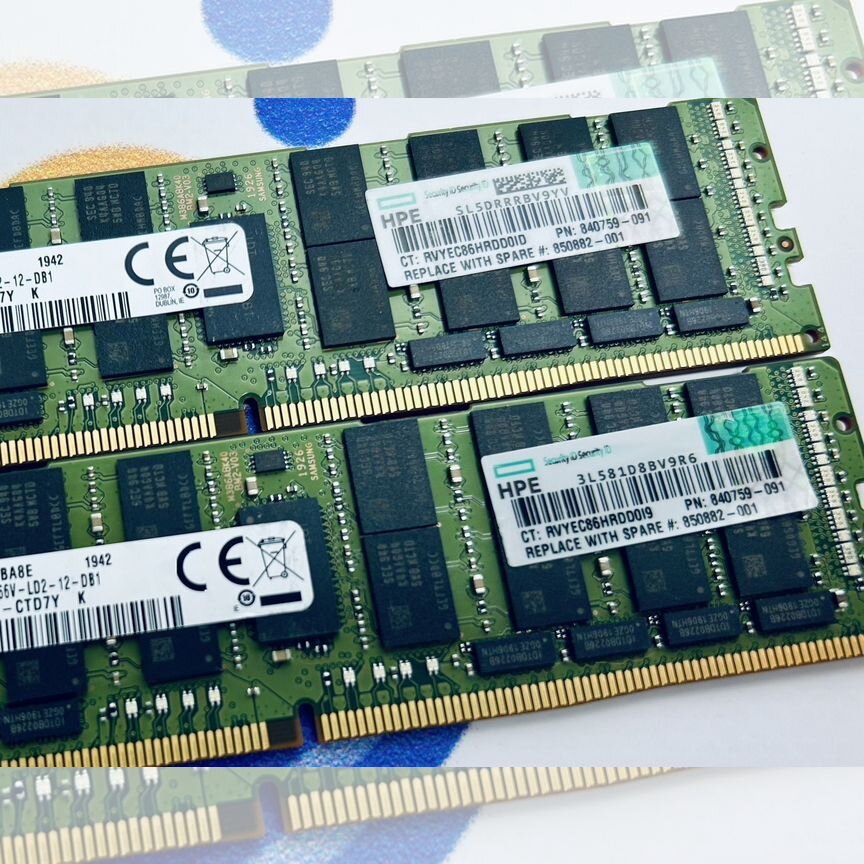 [840759-091] Ddr4 64gb Ecc Reg 2666 840759-091