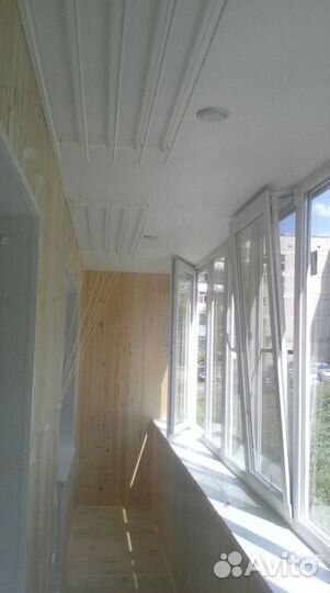 Остекление окон и балконов пвх