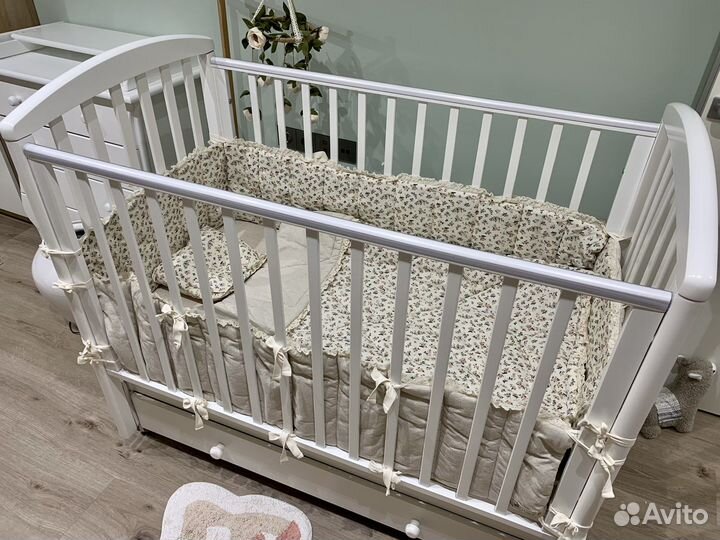 Детское постельное белье и бортики Ristikids