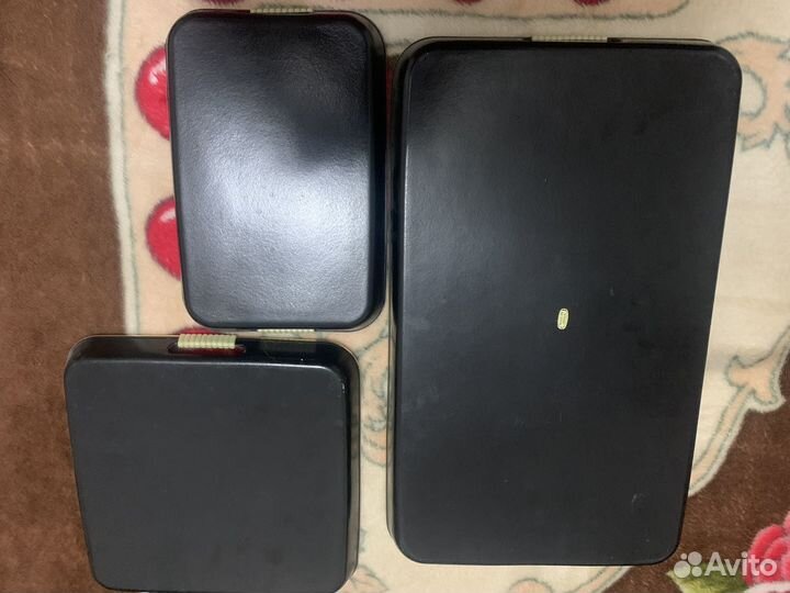 Набор подносов винтаж жар птица