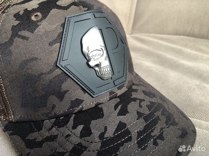 Бейсболка Philipp Plein сетка