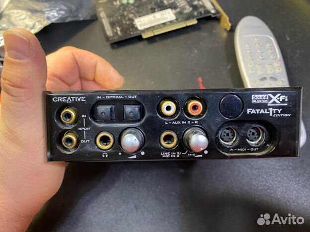 Sound Blaster Creative X-Fi Fatality FPS 7.1