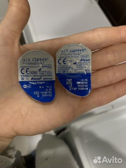 Линзы контактные alcon