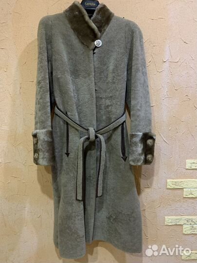 Шуба мутоновая р.46