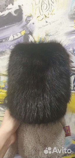 Шапка натуральный мех