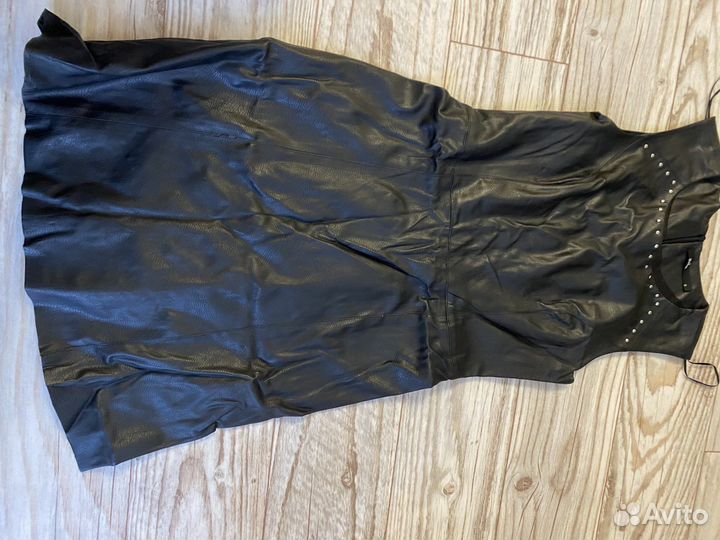 Кожаный сарафан