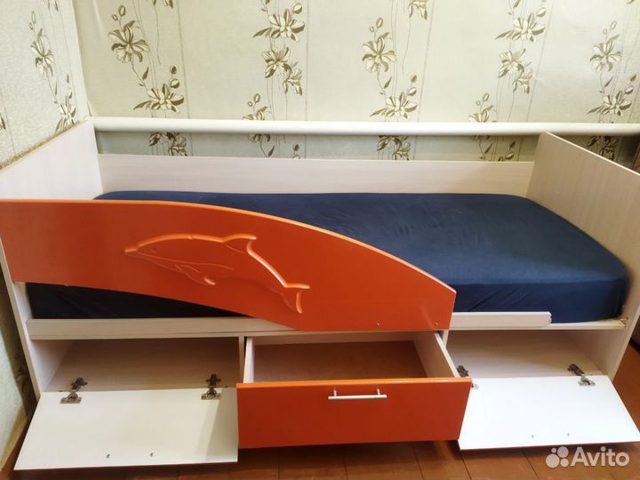 Кровать односпальная 80*200 б/у