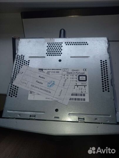 Штатная магнитола opel astra h с выходом aux