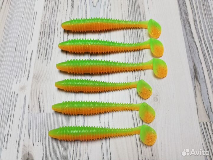 Силиконовые приманки Keitech Swing Impact Fat