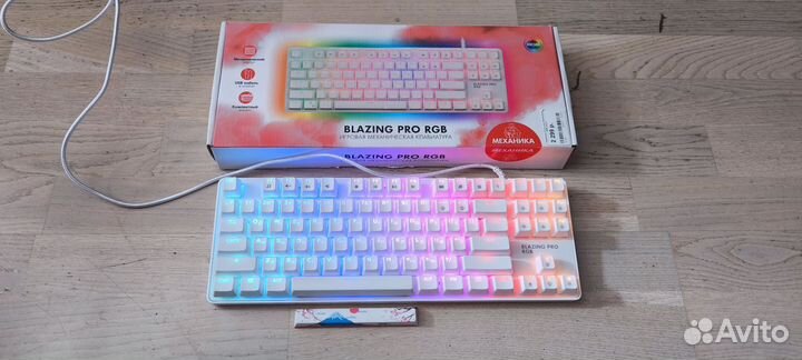 Игровая механическая клавиатура Dexp RGB