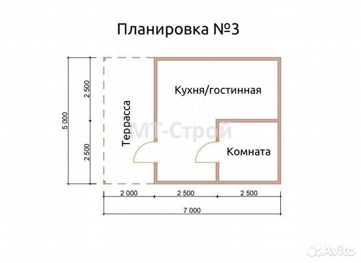 Каркасный дом бытовка под ключ