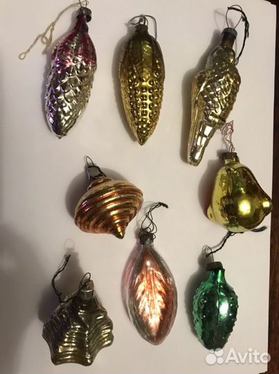 Елочные игрушки СССР