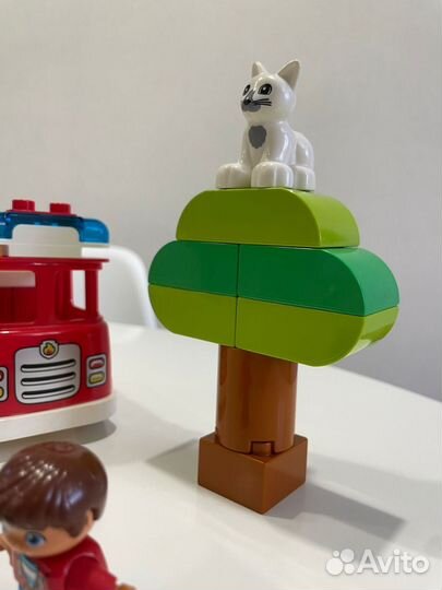 Lego duplo пожарная машина