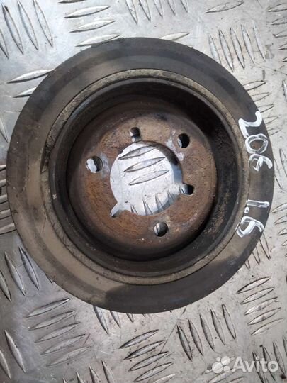 Шкив коленвала Пежо 206 1,6 NFU