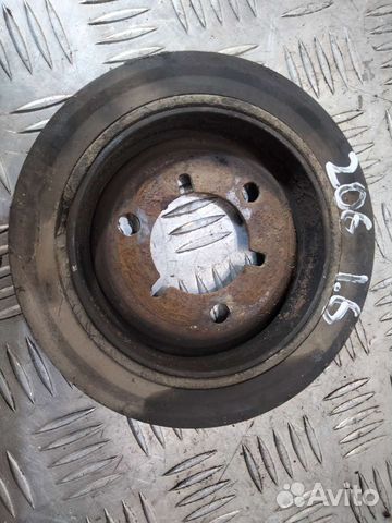 Шкив коленвала Пежо 206 1,6 NFU