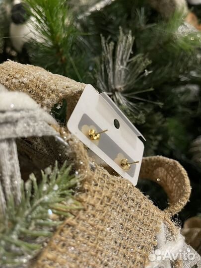 Серьги в стиле Van Cleef