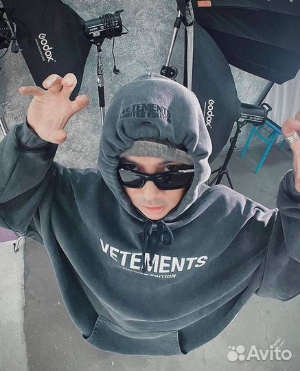 Vetements limited edition худи (хит 2024)