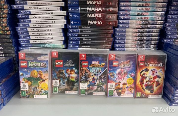 Игры Xbox PS5 PS4 Switch оптом